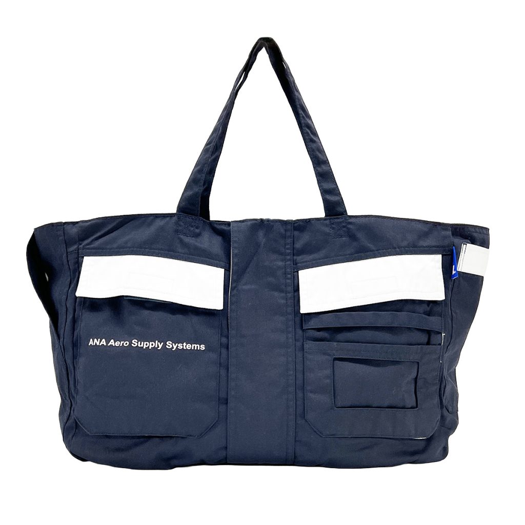 ANAエアロサプライシステムの旧・紺色整備服をアップサイクル！ANA 
